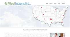 Desktop Screenshot of medingenuity.com